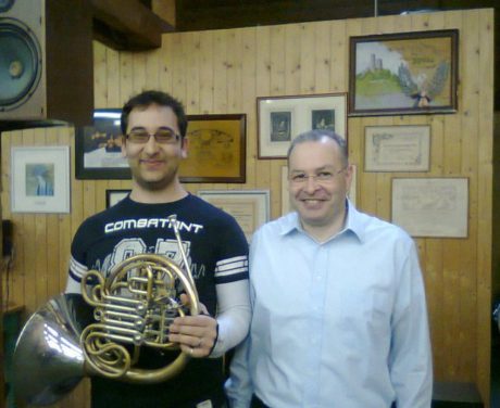 Con il Grande Maestro Franco Cesarini